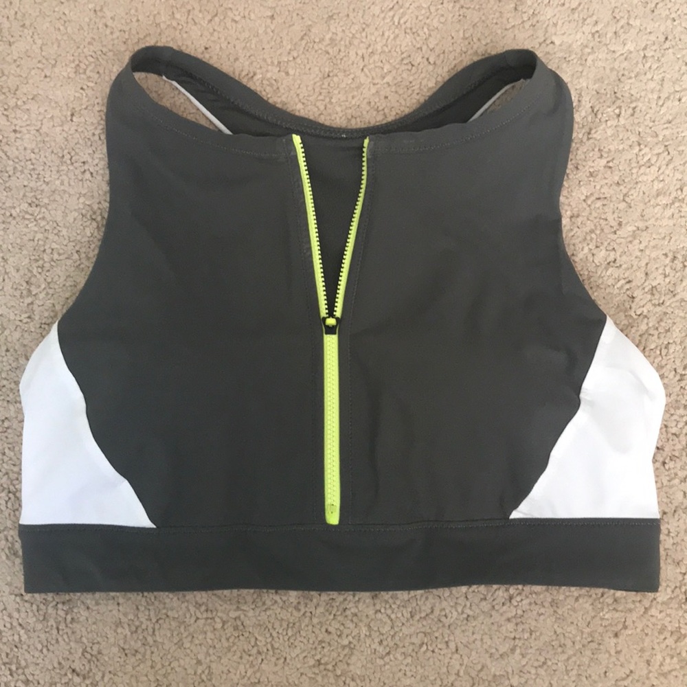 Athleta Zip Front Swimsuit